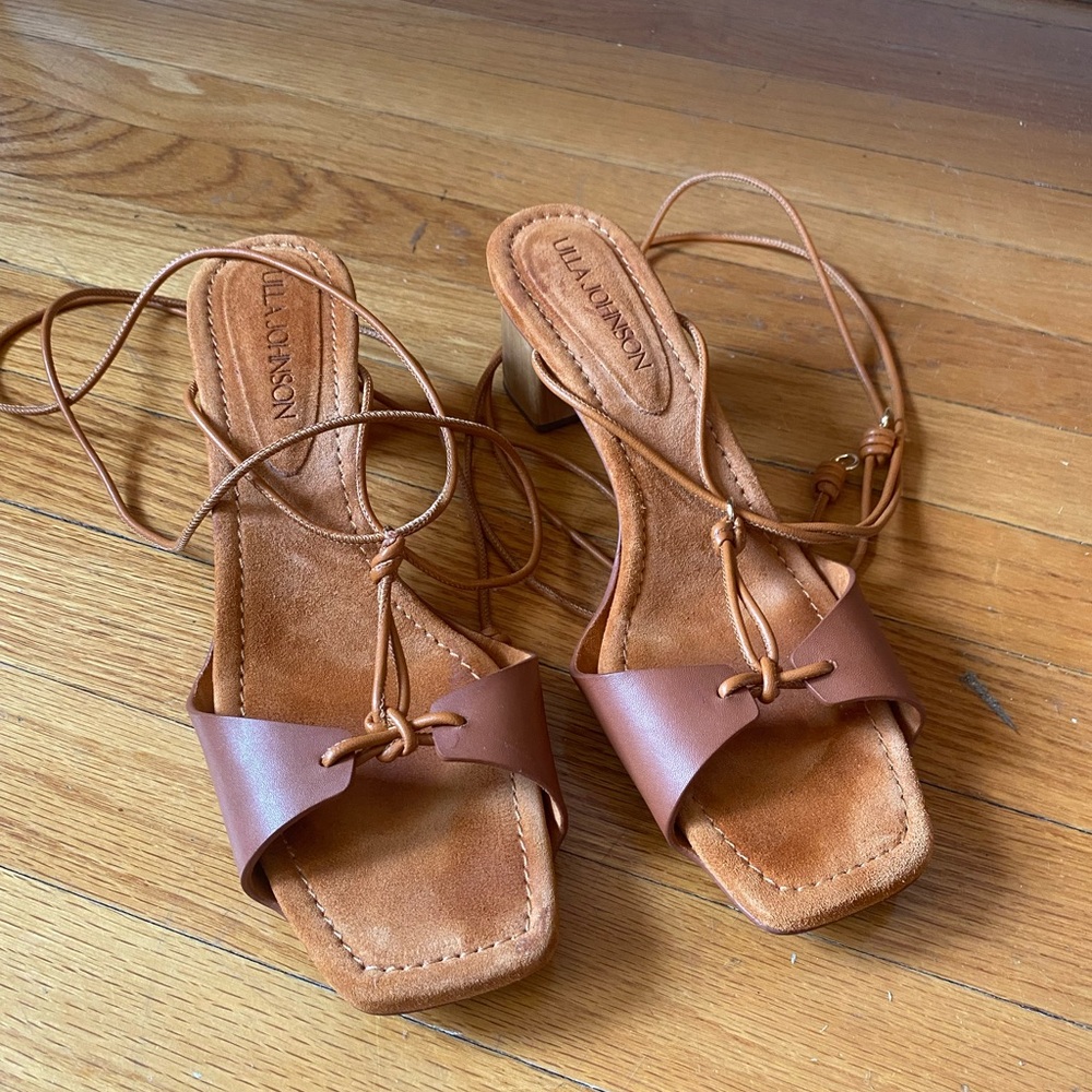 Ulla Johnson wrap around heels